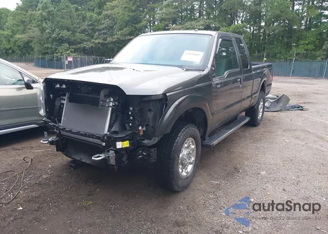 2016 Ford F-250 Xlt из США, поврежденный, VIN 1FT7X2B60GEB48976